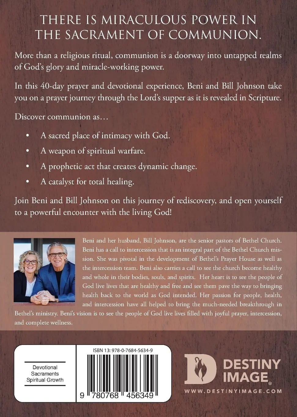 Rückseite: 9780768456349 | Experiencing Jesus Through Communion | Beni Johnson (u. a.) | Buch