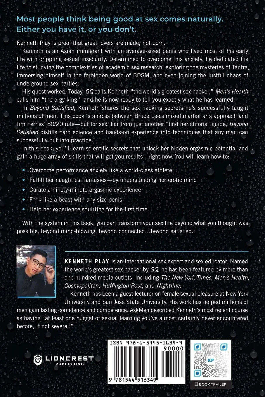 Rückseite: 9781544516349 | Beyond Satisfied | Kenneth Play | Taschenbuch | Englisch | 2022