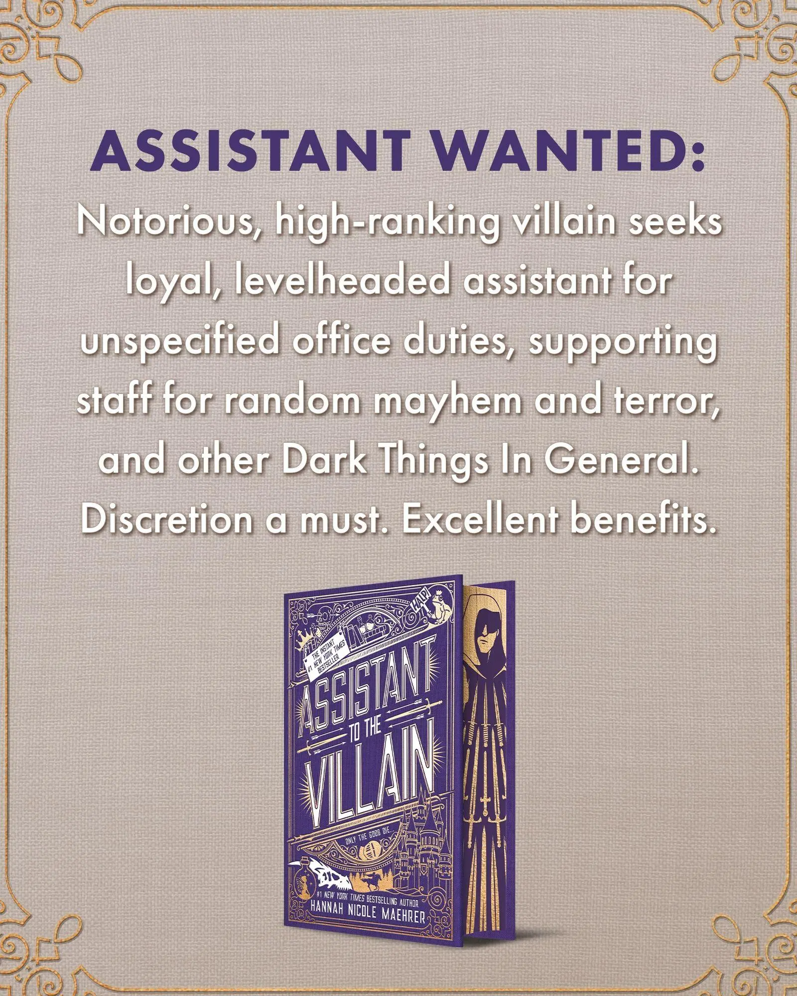 Bild: 9781682816349 | Assistant to the Villain (Special Edition Hardcover) | Maehrer | Buch