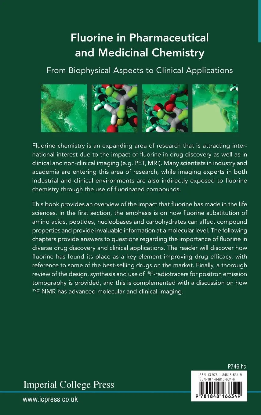 Rückseite: 9781848166349 | FLUORINE IN PHARMA &amp; MEDICINAL CHEMISTRY | Muller | Buch | Englisch
