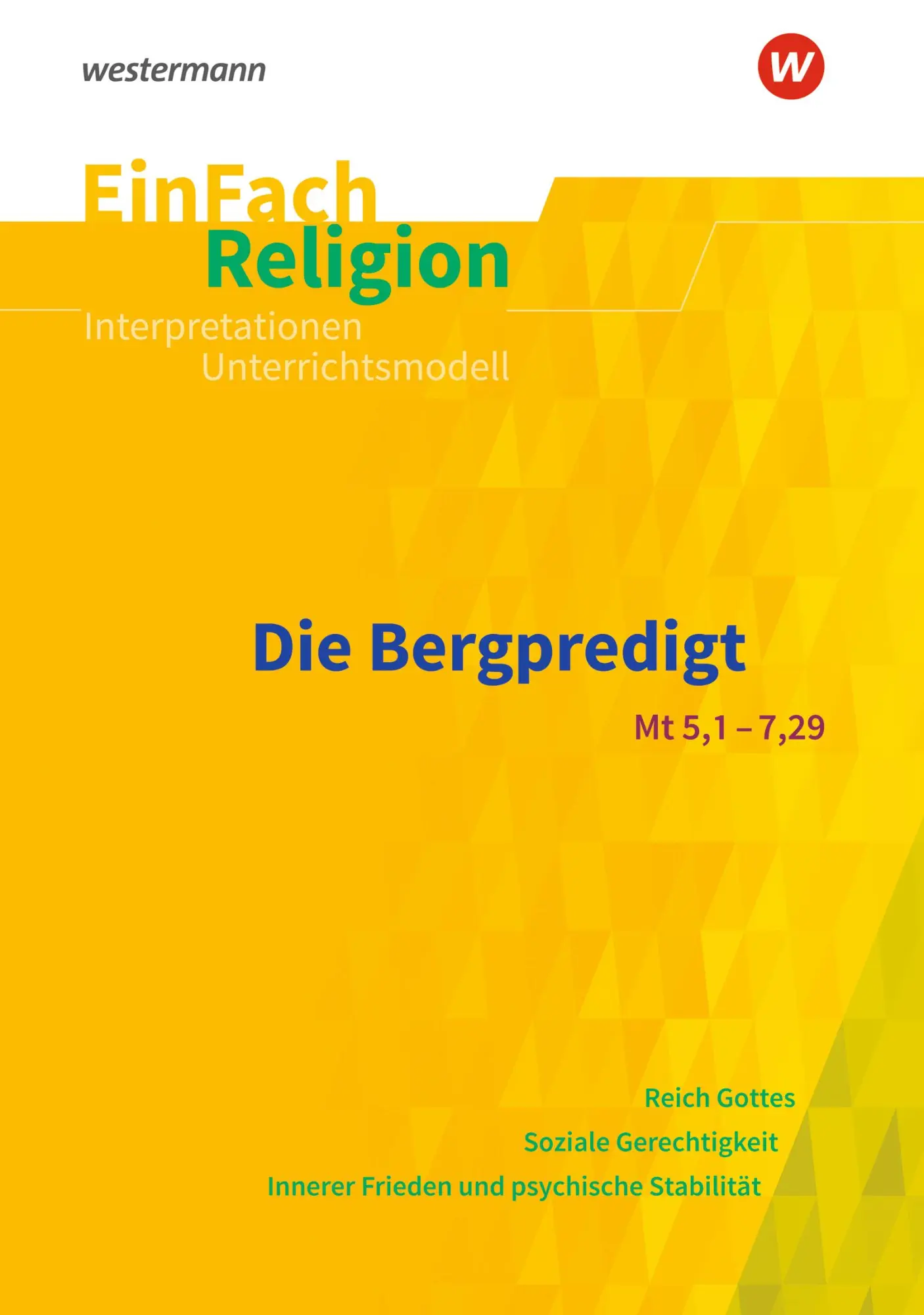 Cover: 9783140536349 | Bergpredigt. EinFach Religion | René Adamek (u. a.) | Taschenbuch