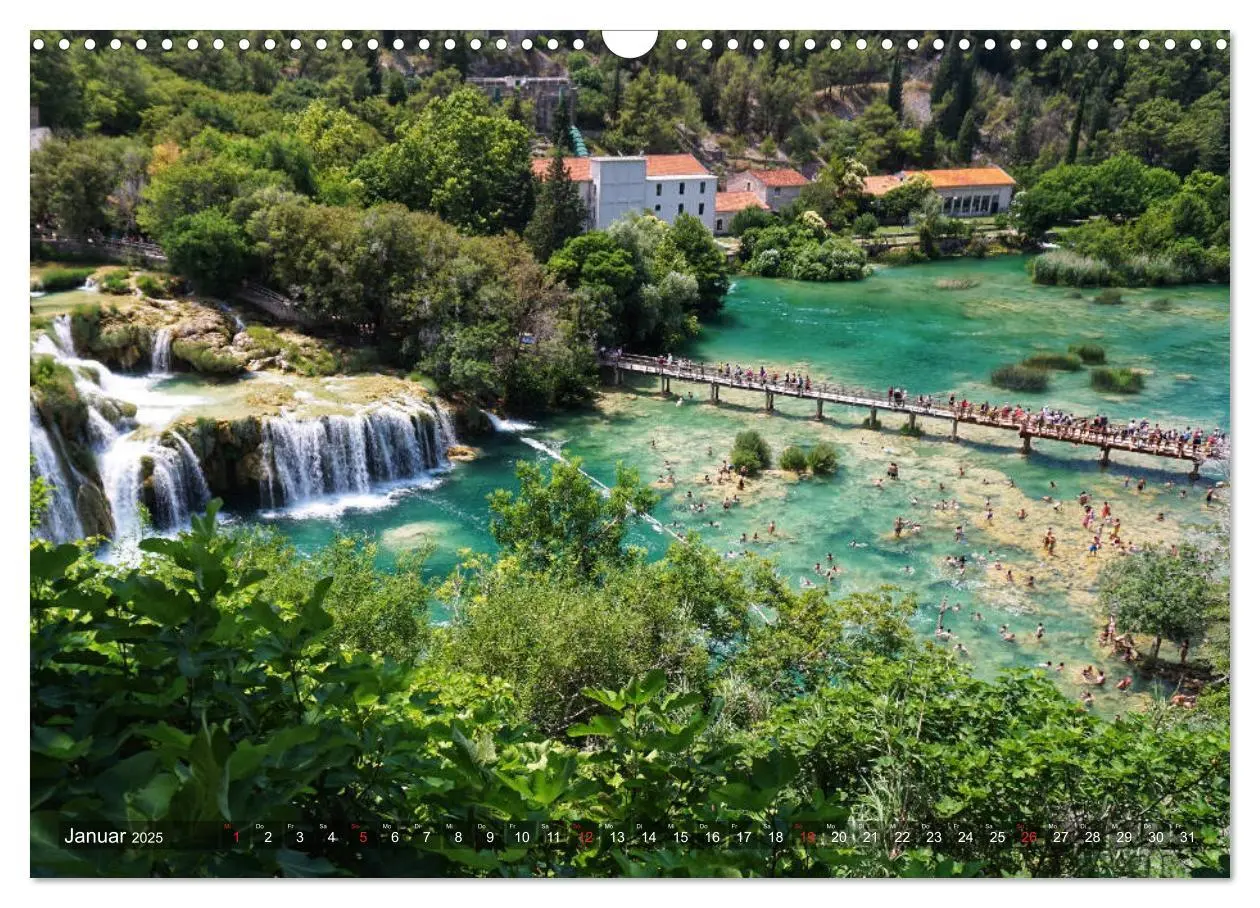 Bild: 9783435276349 | Kroatien - Landschaften am Mittelmeer (Wandkalender 2025 DIN A3...