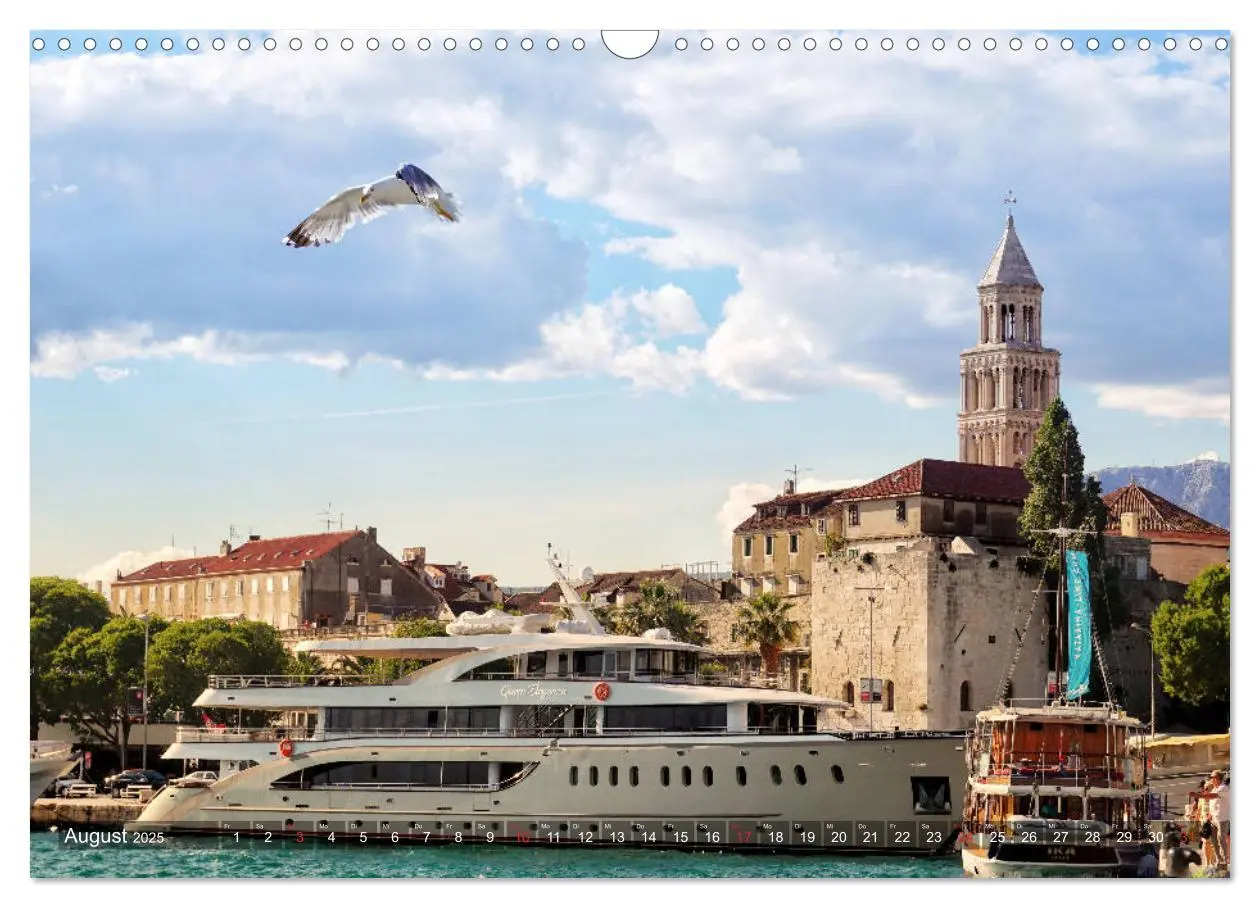 Bild: 9783435276349 | Kroatien - Landschaften am Mittelmeer (Wandkalender 2025 DIN A3...