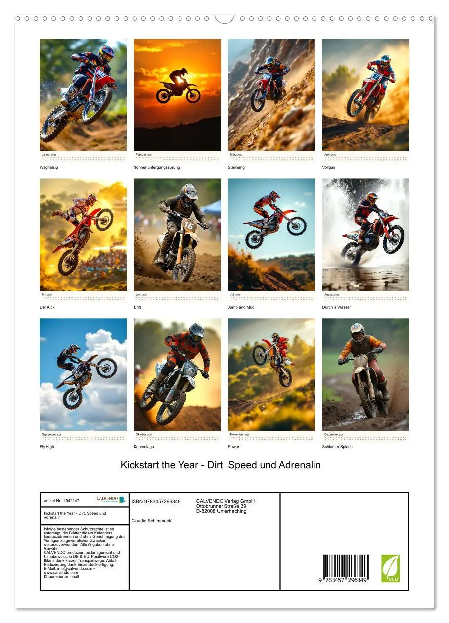 Bild: 9783457296349 | Kickstart the Year - Dirt, Speed und Adrenalin (hochwertiger...