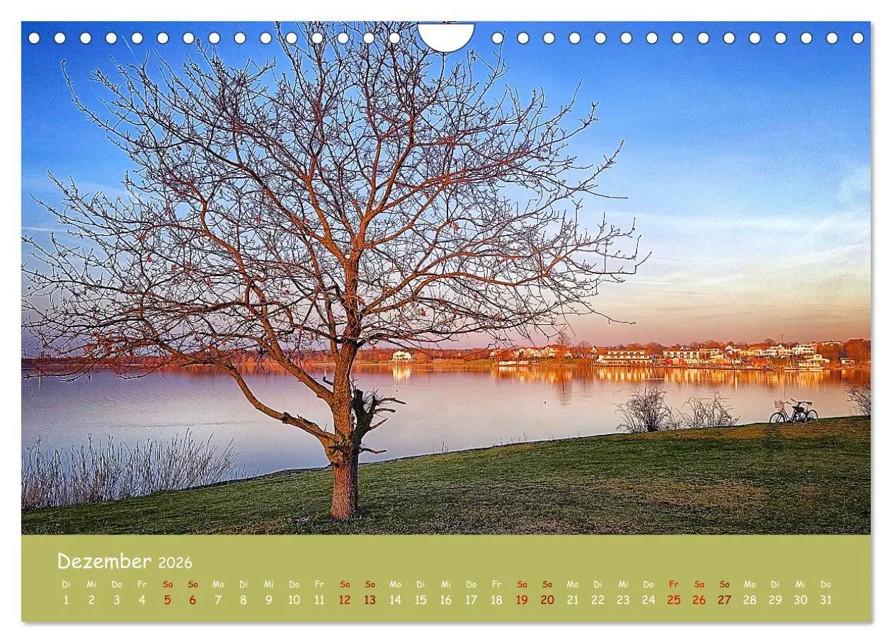 Bild: 9783457366349 | Mein Cospudener See (Wandkalender 2026 DIN A4 quer), CALVENDO...