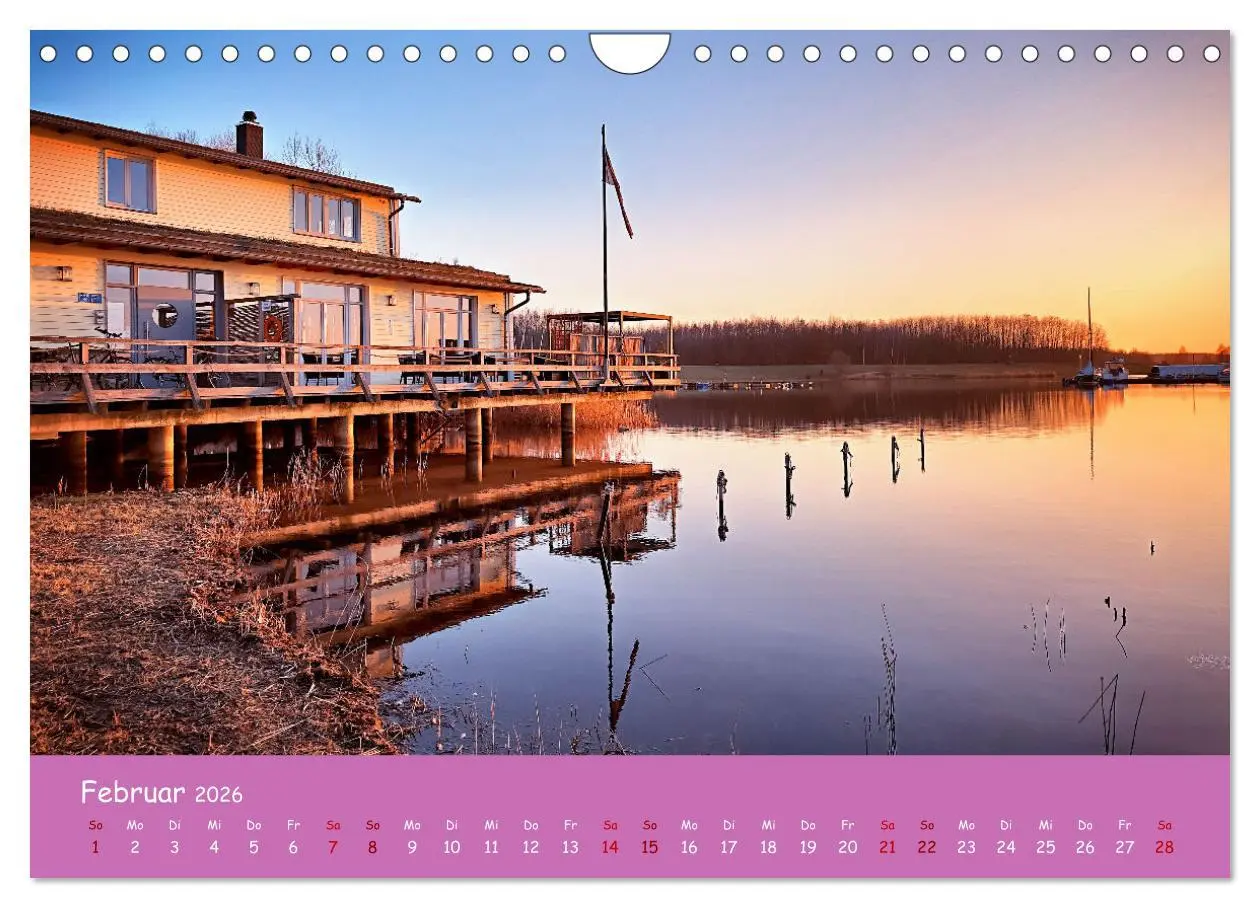 Bild: 9783457366349 | Mein Cospudener See (Wandkalender 2026 DIN A4 quer), CALVENDO...
