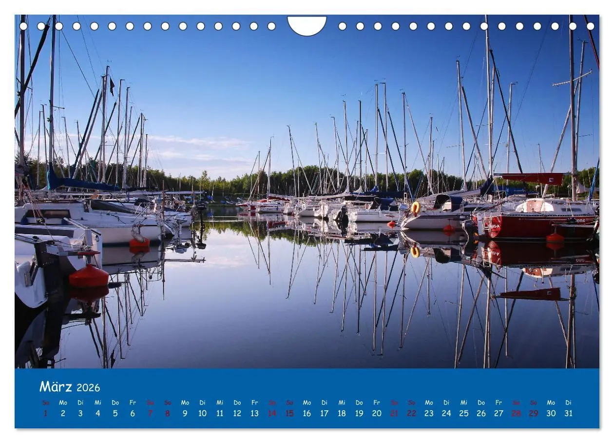 Bild: 9783457366349 | Mein Cospudener See (Wandkalender 2026 DIN A4 quer), CALVENDO...