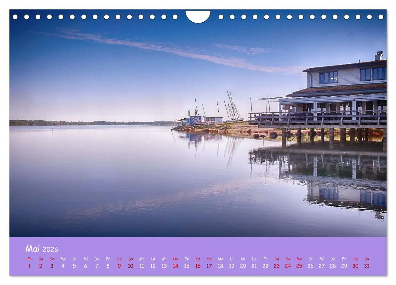 Bild: 9783457366349 | Mein Cospudener See (Wandkalender 2026 DIN A4 quer), CALVENDO...
