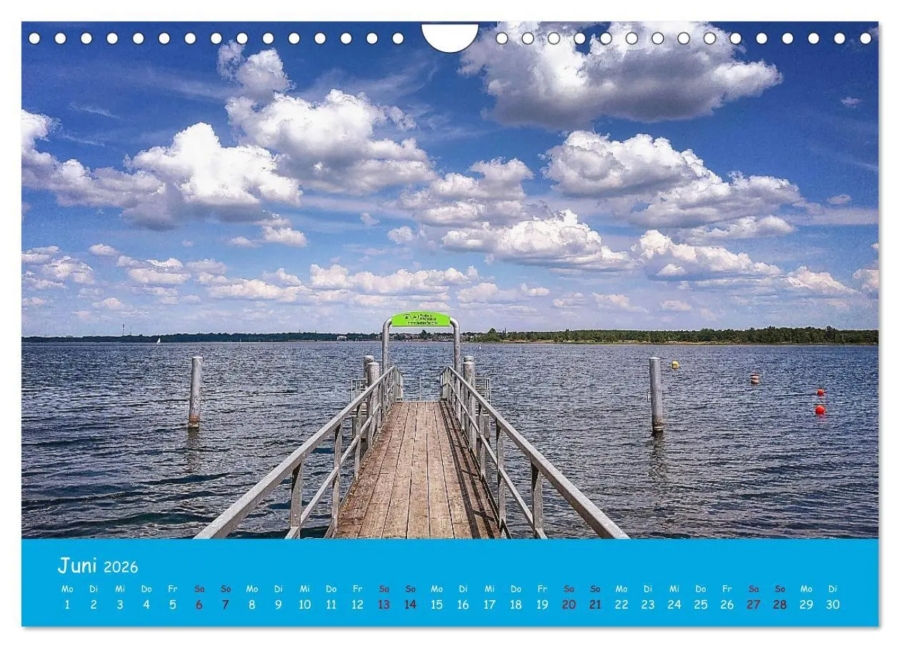 Bild: 9783457366349 | Mein Cospudener See (Wandkalender 2026 DIN A4 quer), CALVENDO...