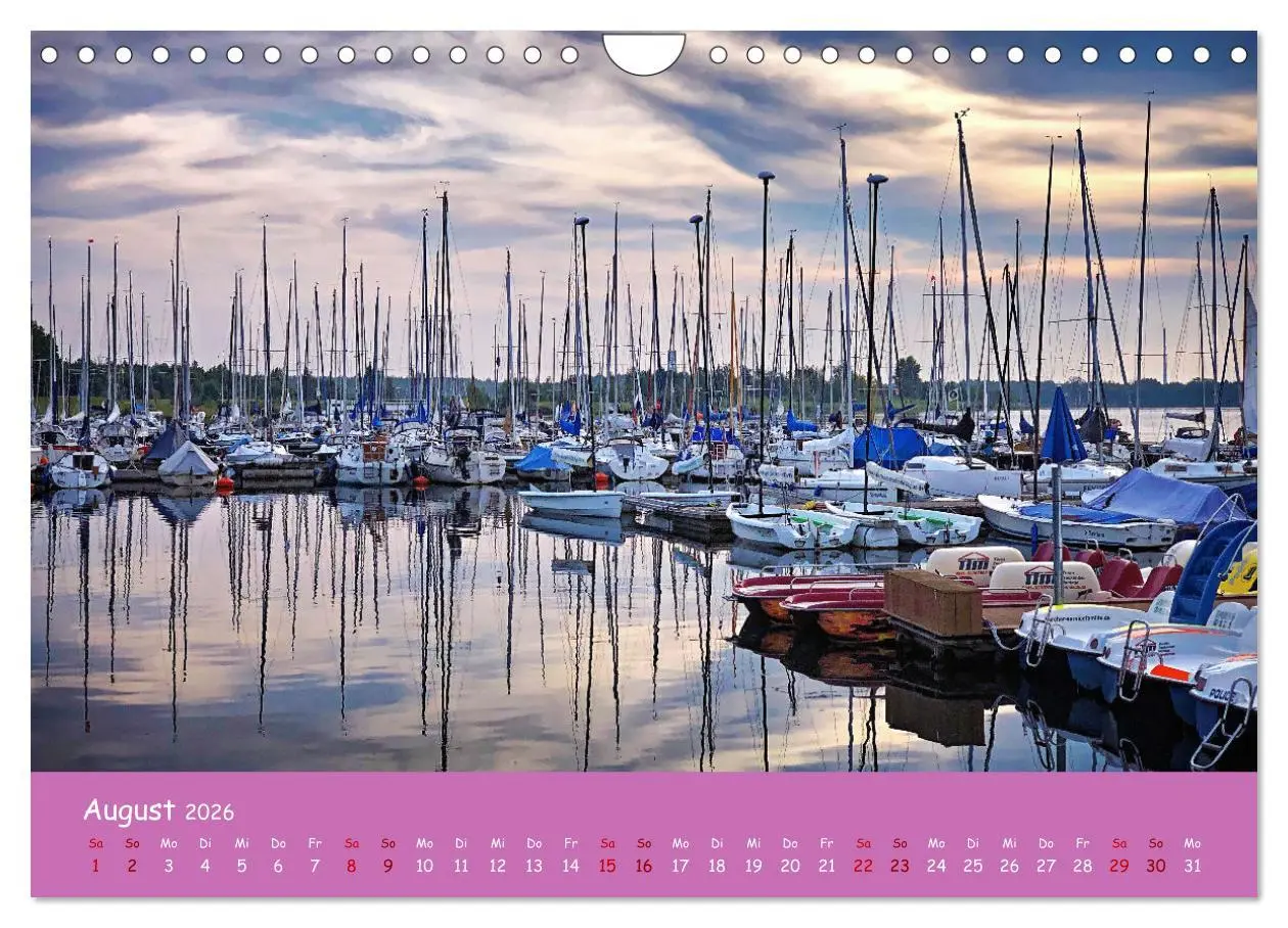 Bild: 9783457366349 | Mein Cospudener See (Wandkalender 2026 DIN A4 quer), CALVENDO...