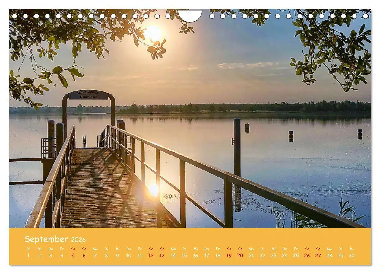 Bild: 9783457366349 | Mein Cospudener See (Wandkalender 2026 DIN A4 quer), CALVENDO...