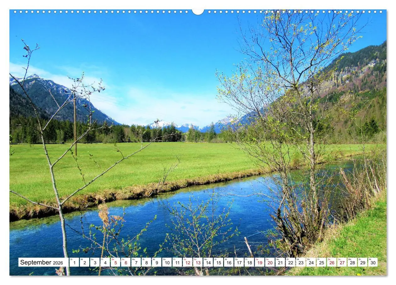 Bild: 9783457436349 | Das Graswangtal (hochwertiger Premium Wandkalender 2026 DIN A2...