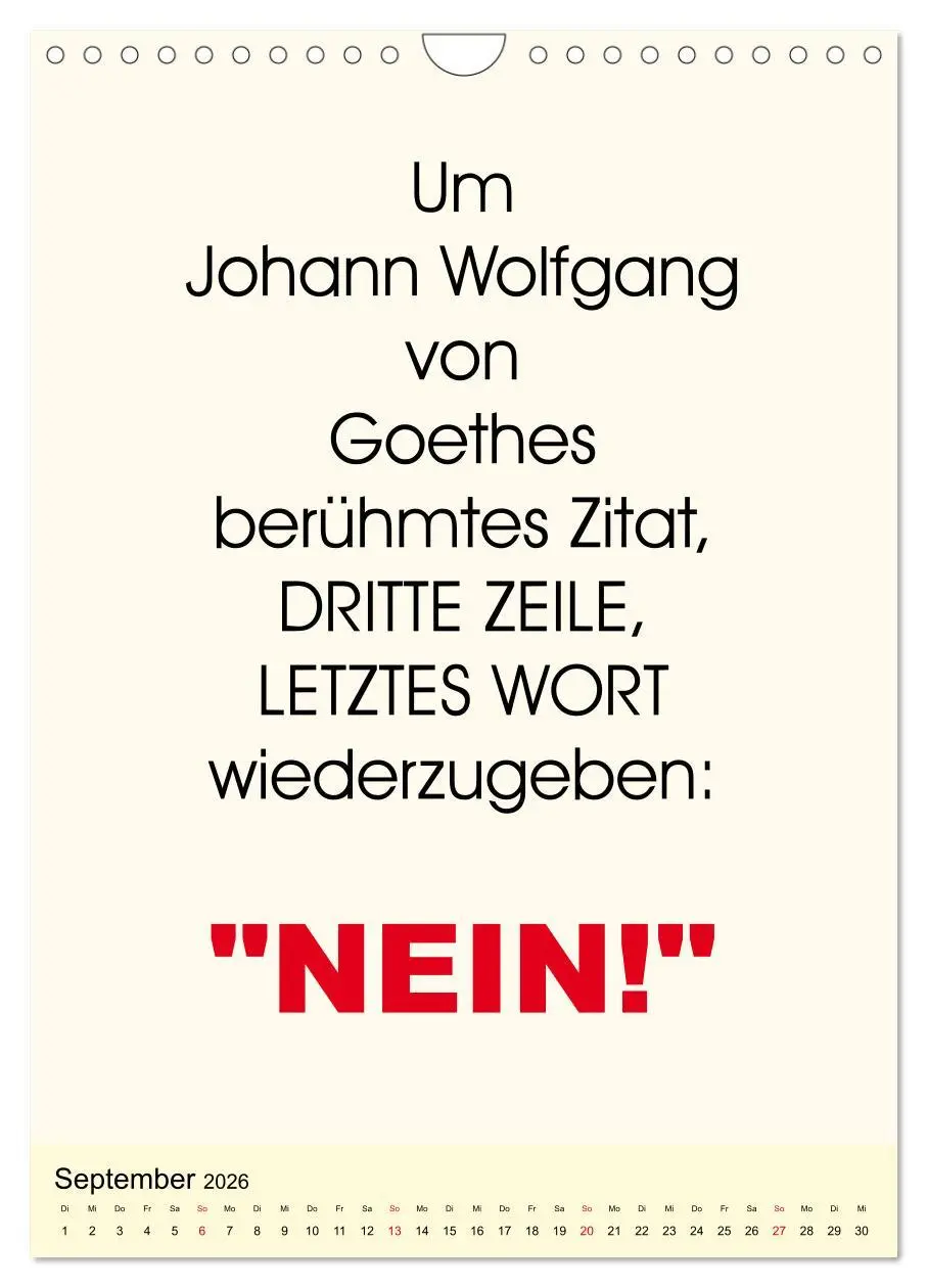 Bild: 9783516386349 | Sprüche-Kalender. Lustiges für die Familie! (Wandkalender 2026 DIN...