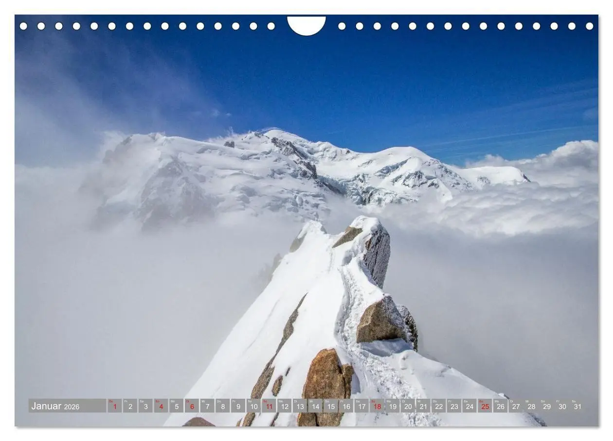 Bild: 9783516696349 | Mont Blanc - Krone der Alpen (Wandkalender 2026 DIN A4 quer),...