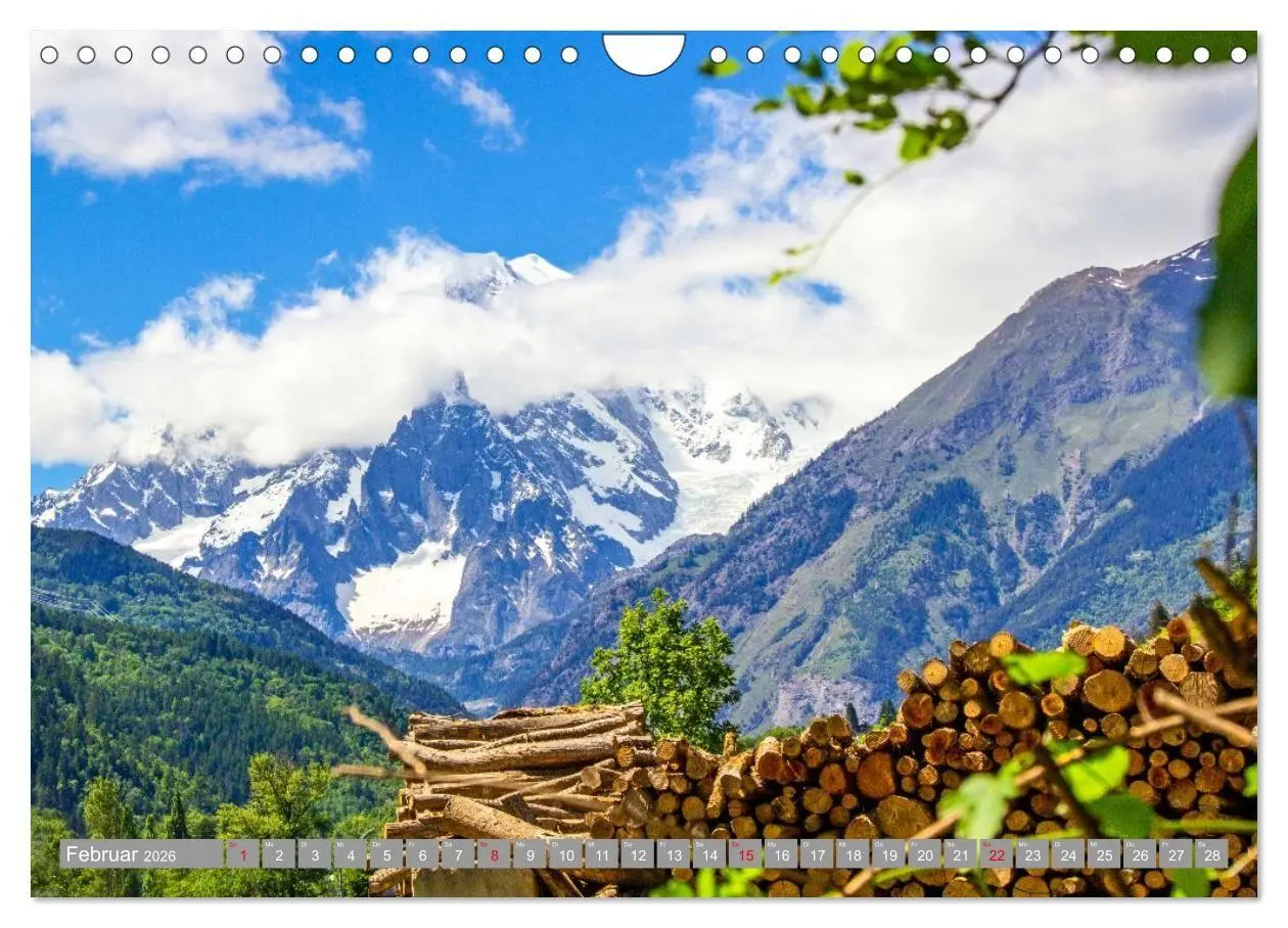 Bild: 9783516696349 | Mont Blanc - Krone der Alpen (Wandkalender 2026 DIN A4 quer),...