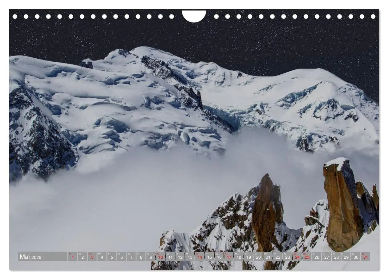 Bild: 9783516696349 | Mont Blanc - Krone der Alpen (Wandkalender 2026 DIN A4 quer),...