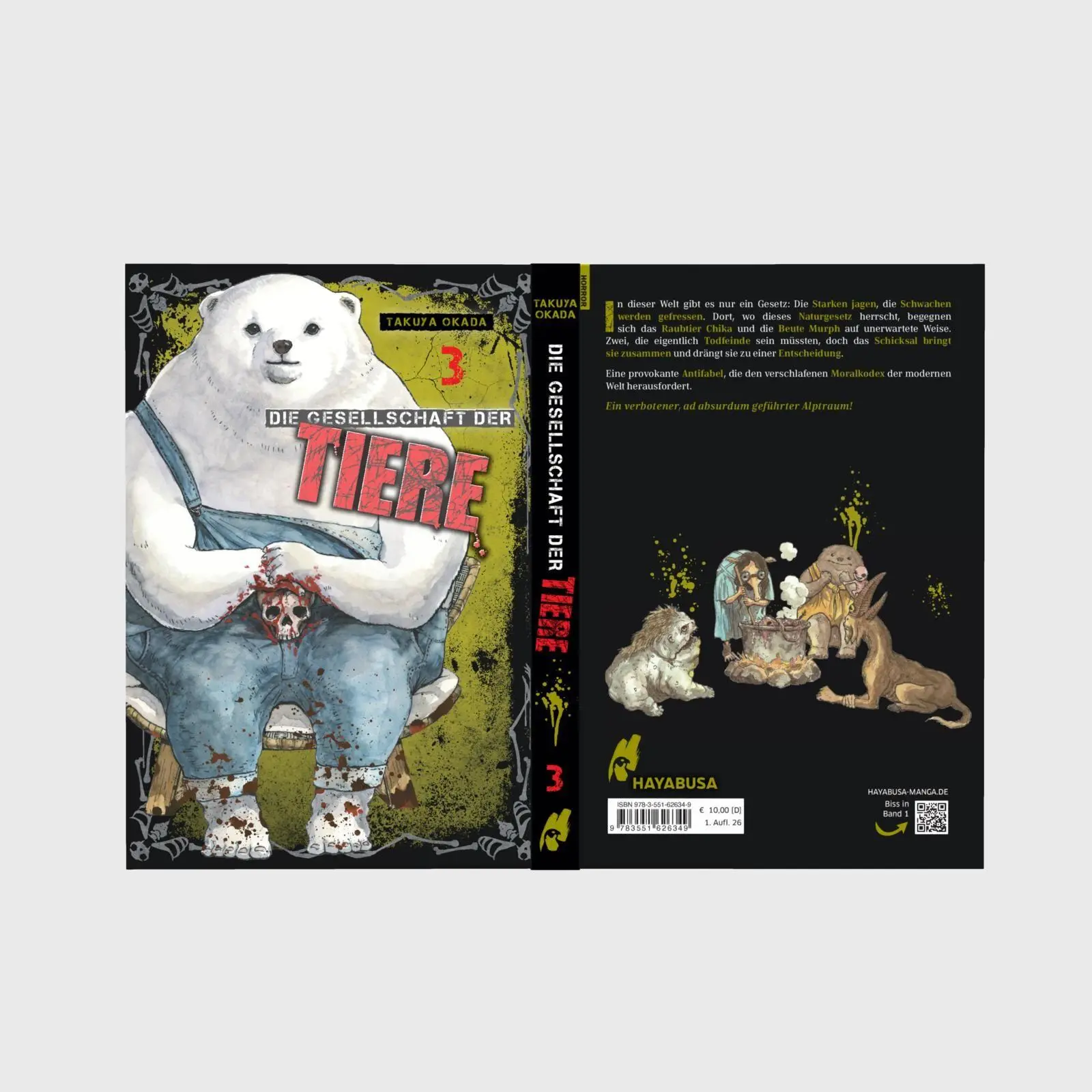 Bild: 9783551626349 | Die Gesellschaft der Tiere 3 | Takuya Okada | Taschenbuch | 176 S.