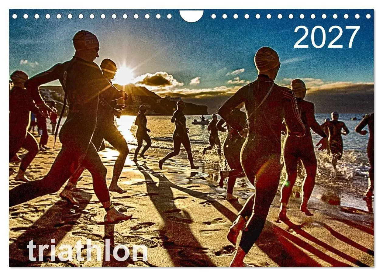 Cover: 9783569926349 | TRIATHLON 2027 (Wandkalender 2027 DIN A4 quer), CALVENDO...
