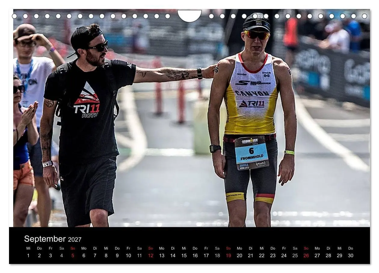 Bild: 9783569926349 | TRIATHLON 2027 (Wandkalender 2027 DIN A4 quer), CALVENDO...
