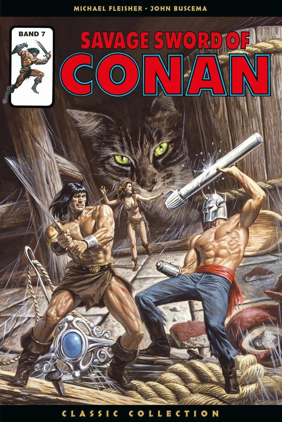 Cover: 9783741636349 | Savage Sword of Conan: Classic Collection | Bd. 7 | Fleisher (u. a.)