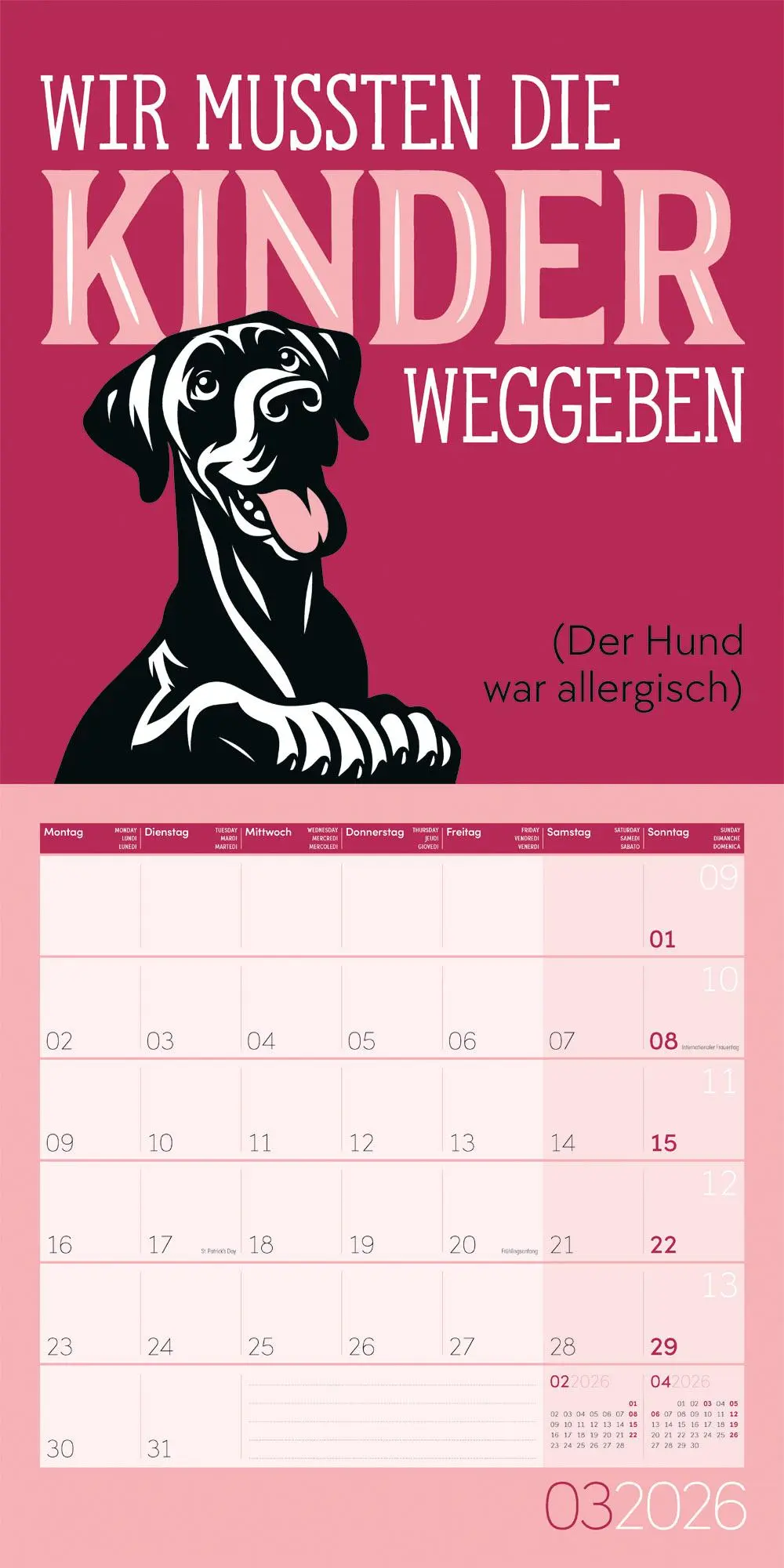 Bild: 9783838446349 | Einspruch Broschürenkalender 2026 - 30x30 - Art12 | GmbH | Kalender