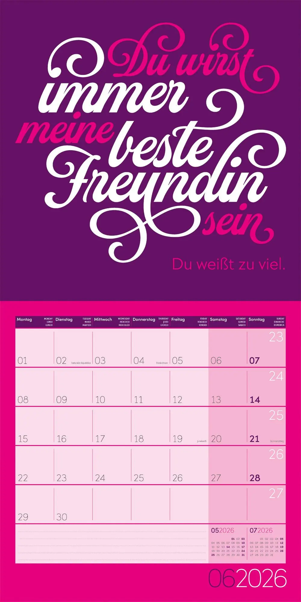 Bild: 9783838446349 | Einspruch Broschürenkalender 2026 - 30x30 - Art12 | GmbH | Kalender