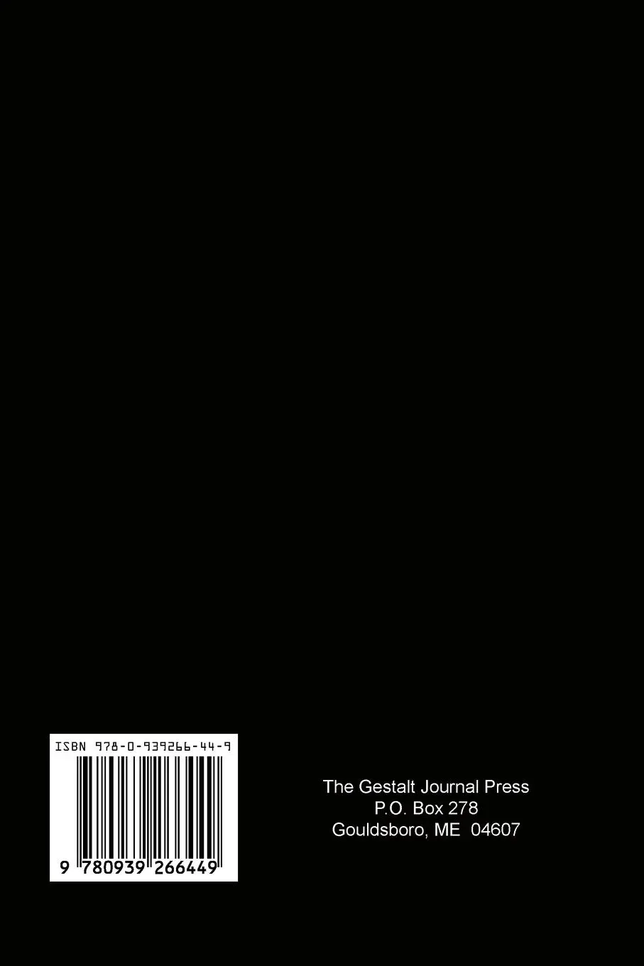 Rückseite: 9780939266449 | Awareness: Exploring, Experimenting, Experiencing | John O. Stevens