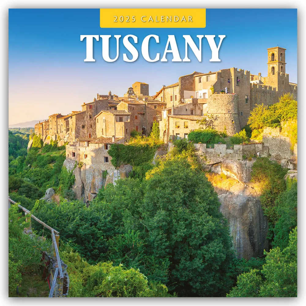 Cover: 9781804426449 | Tuscany - Toskana 2025 - 16-Monatskalender | Red Robin Publishing Ltd