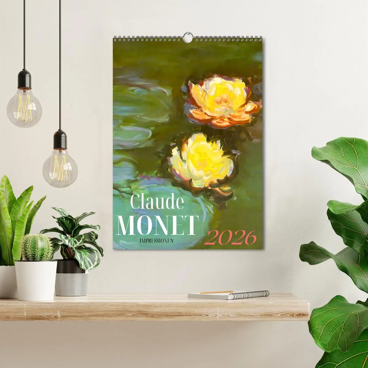 Bild: 9783457286449 | Claude Monet Impressionen 2026 (Wandkalender 2026 DIN A3 hoch),...