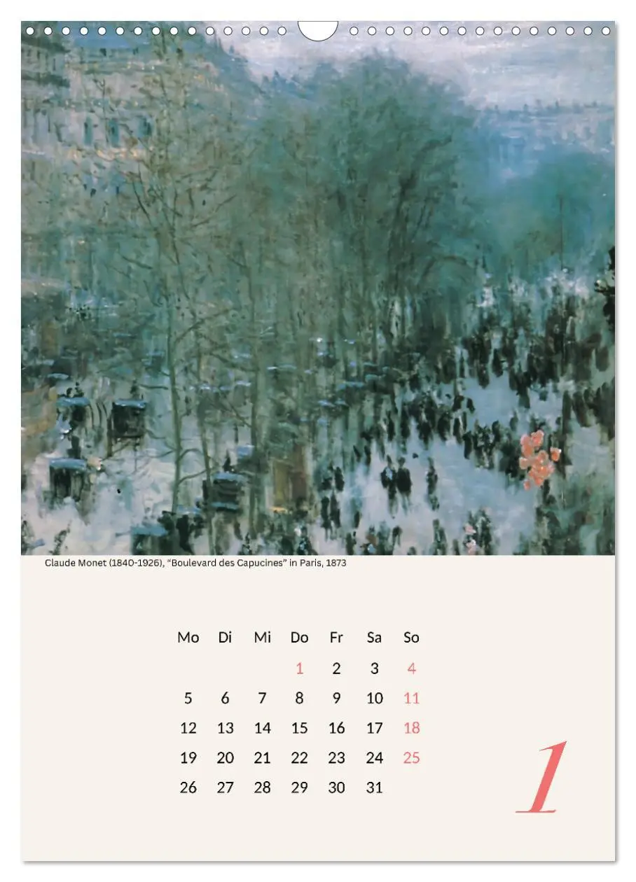 Bild: 9783457286449 | Claude Monet Impressionen 2026 (Wandkalender 2026 DIN A3 hoch),...
