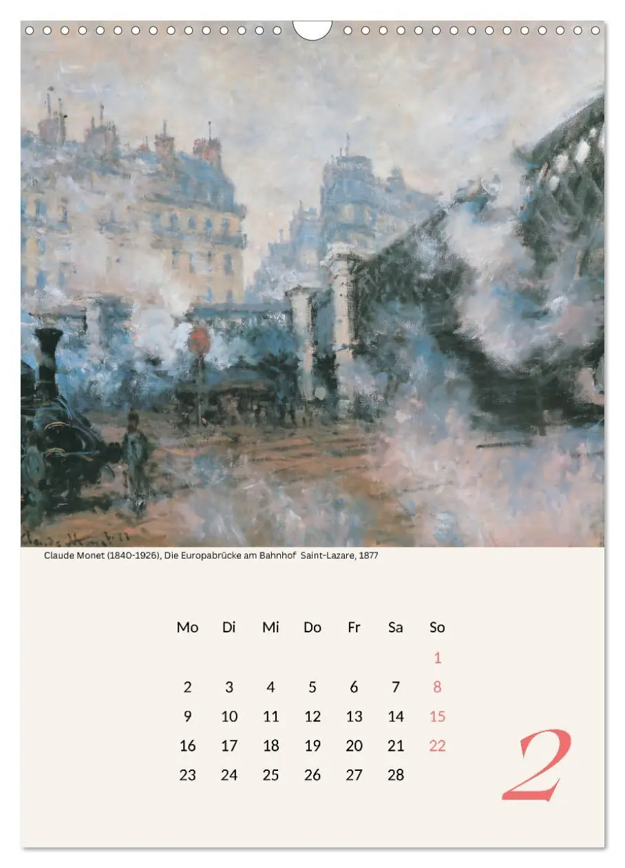 Bild: 9783457286449 | Claude Monet Impressionen 2026 (Wandkalender 2026 DIN A3 hoch),...