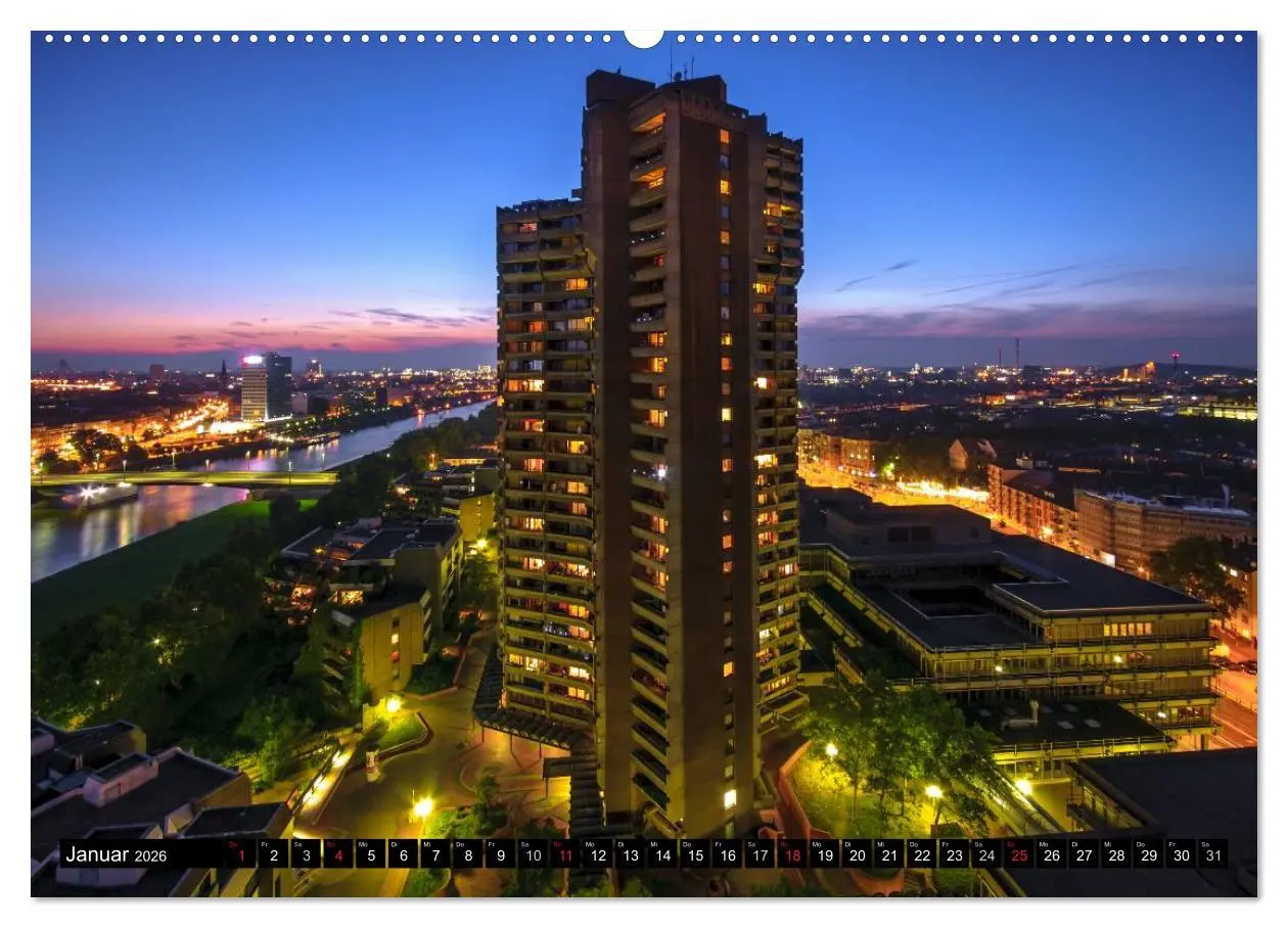 Bild: 9783516206449 | Mannheimer Ansichten 2026 (Wandkalender 2026 DIN A2 quer), CALVENDO...