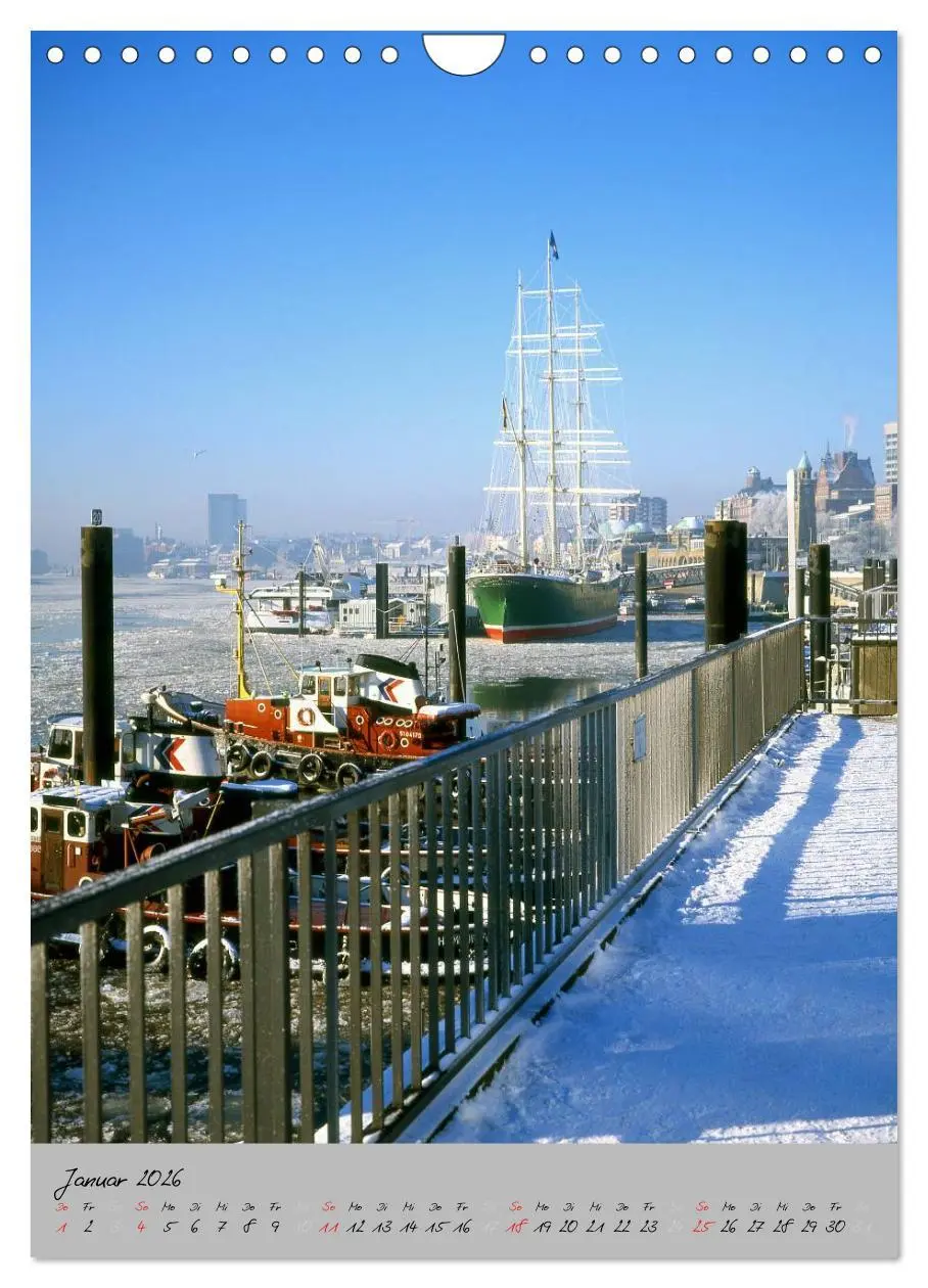 Bild: 9783516446449 | Hamburg - Eine Stadt mit vielen Gesichtern (Wandkalender 2026 DIN...