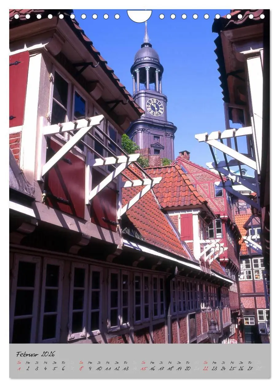 Bild: 9783516446449 | Hamburg - Eine Stadt mit vielen Gesichtern (Wandkalender 2026 DIN...