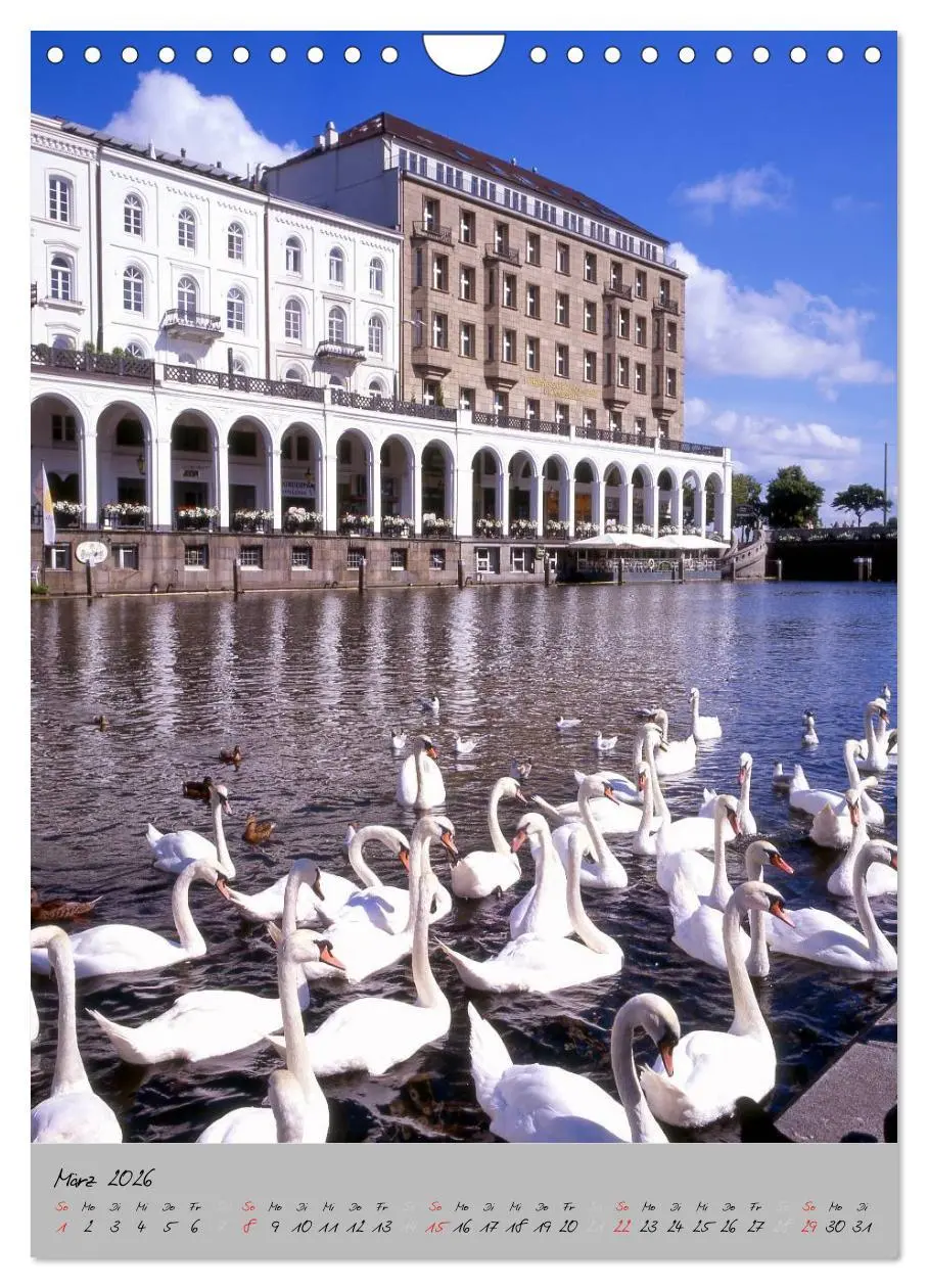 Bild: 9783516446449 | Hamburg - Eine Stadt mit vielen Gesichtern (Wandkalender 2026 DIN...