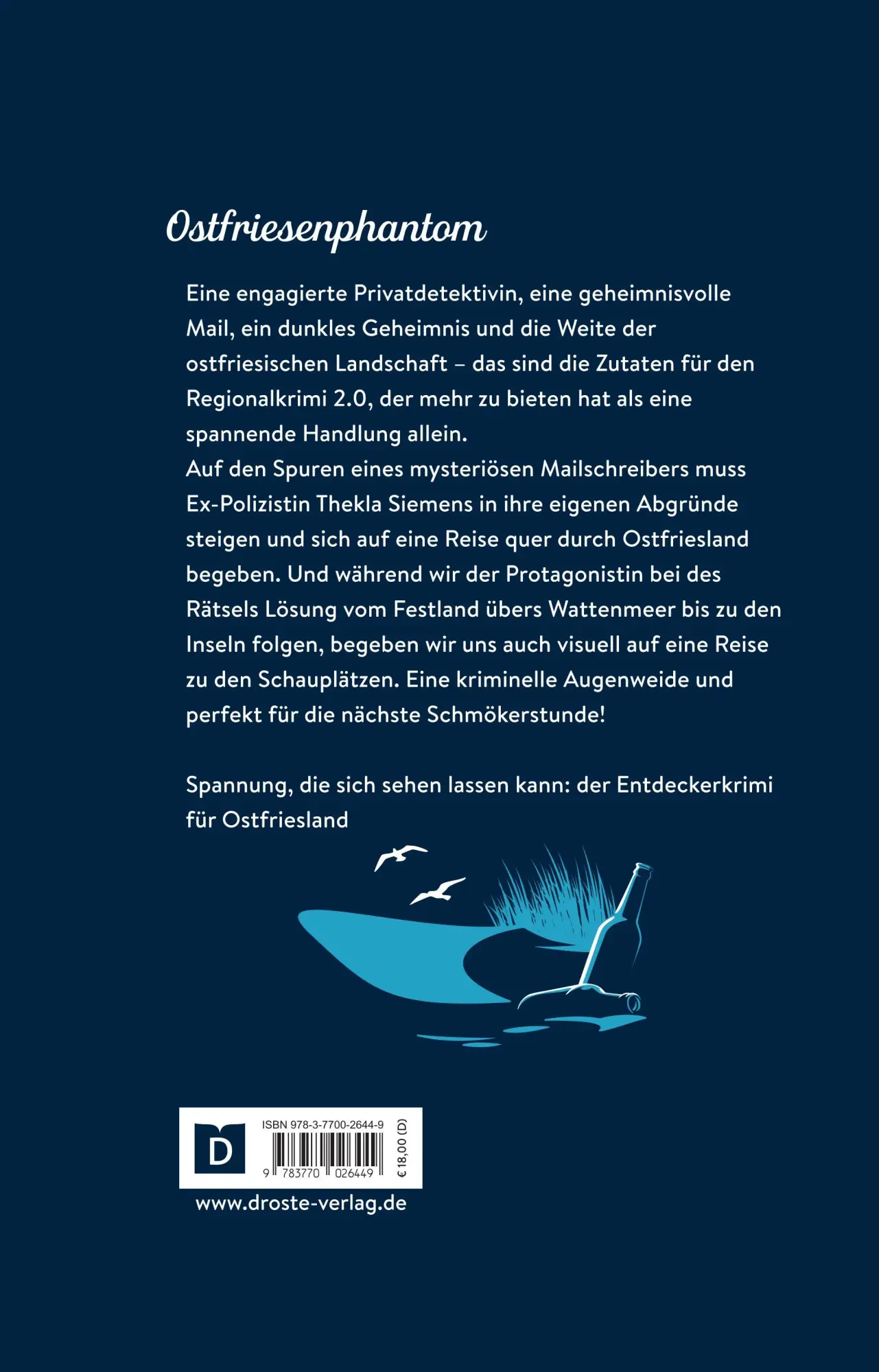 Rückseite: 9783770026449 | Wer man früher war | Ostfriesland kriminell entdecken | Tergast | Buch