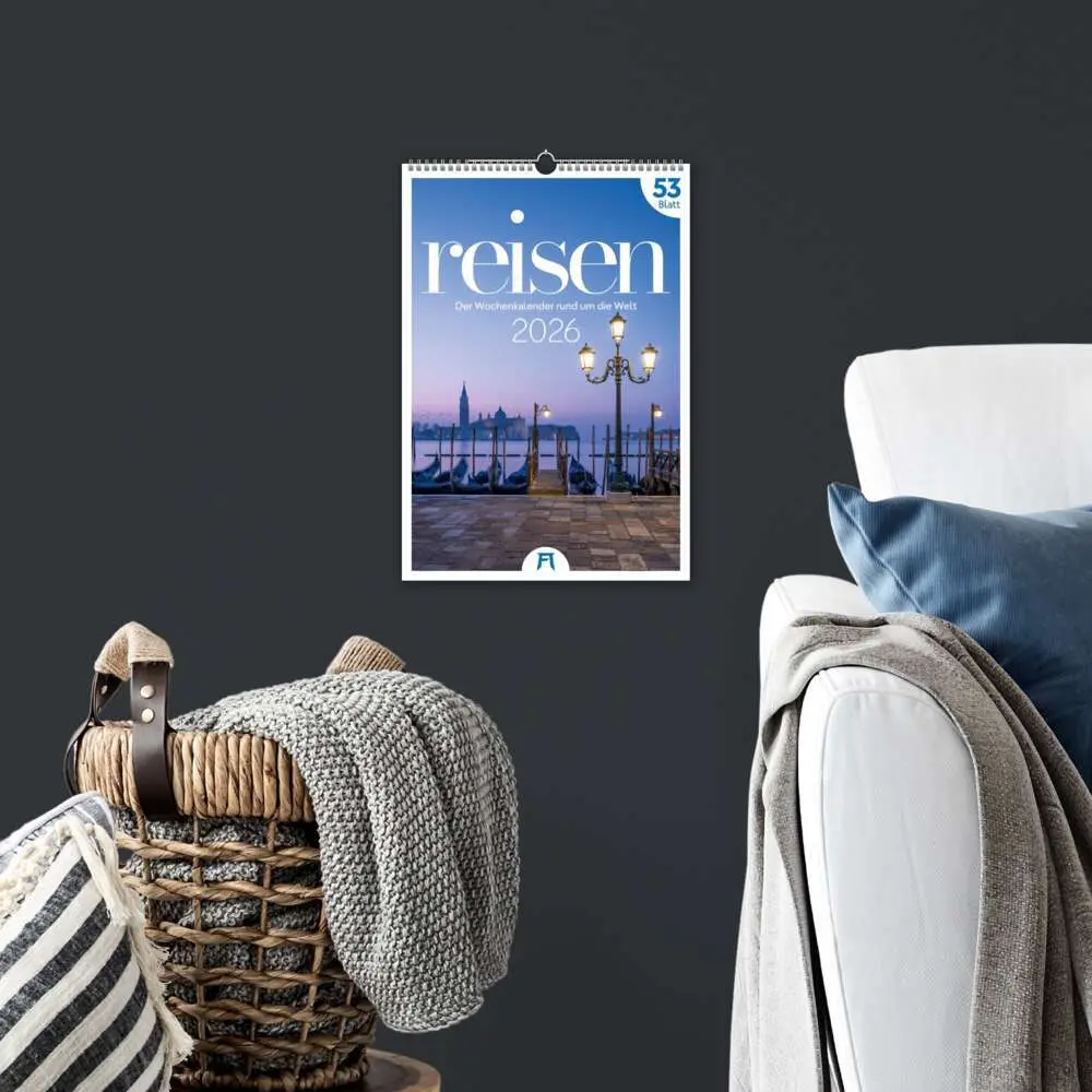Bild: 9783838436449 | Reisen Wochenkalender 2026 | Ackermann Kunstverlag GmbH | Kalender