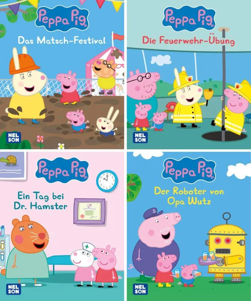 Cover: 9783845126449 | Nelson Mini-Bücher | Steffi Korda | Broschüre | 4er Set Mini-Bücher