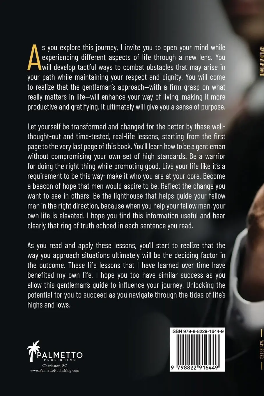 Rückseite: 9798822916449 | Gentleman Approach | How Being A Gentleman Will Secure Your Success