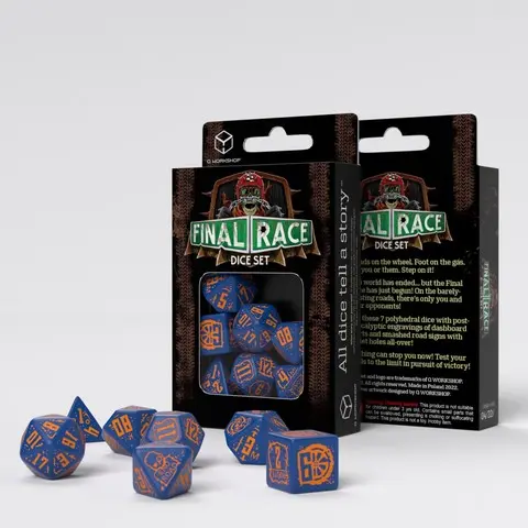 Cover: 5907699496549 | Final Race Dice Set: Road Fever | Auslaufartikel | Q-Workshop