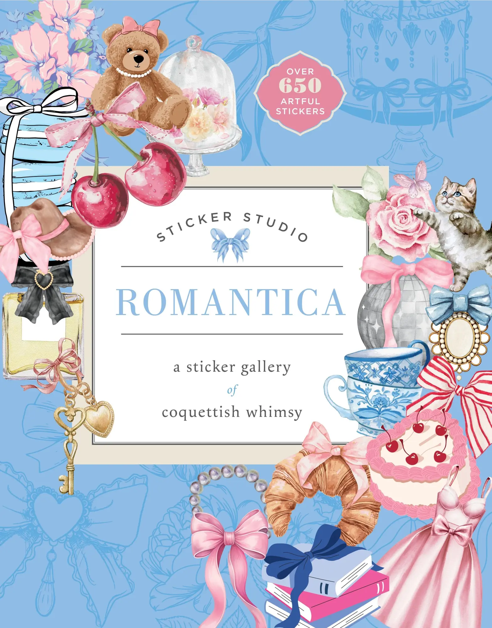 Cover: 9781250396549 | Sticker Studio: Romantica | A Sticker Gallery of Coquettish Whimsy