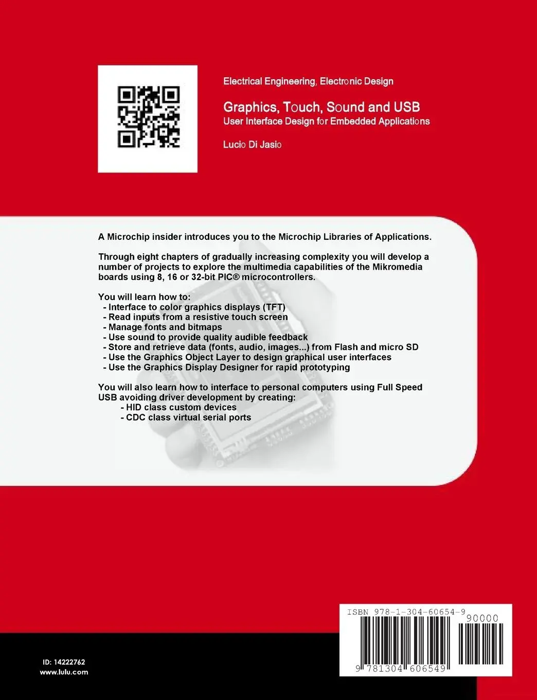 Rückseite: 9781304606549 | Graphics, Touch, Sound and USB, User Interface Design for Embedded...