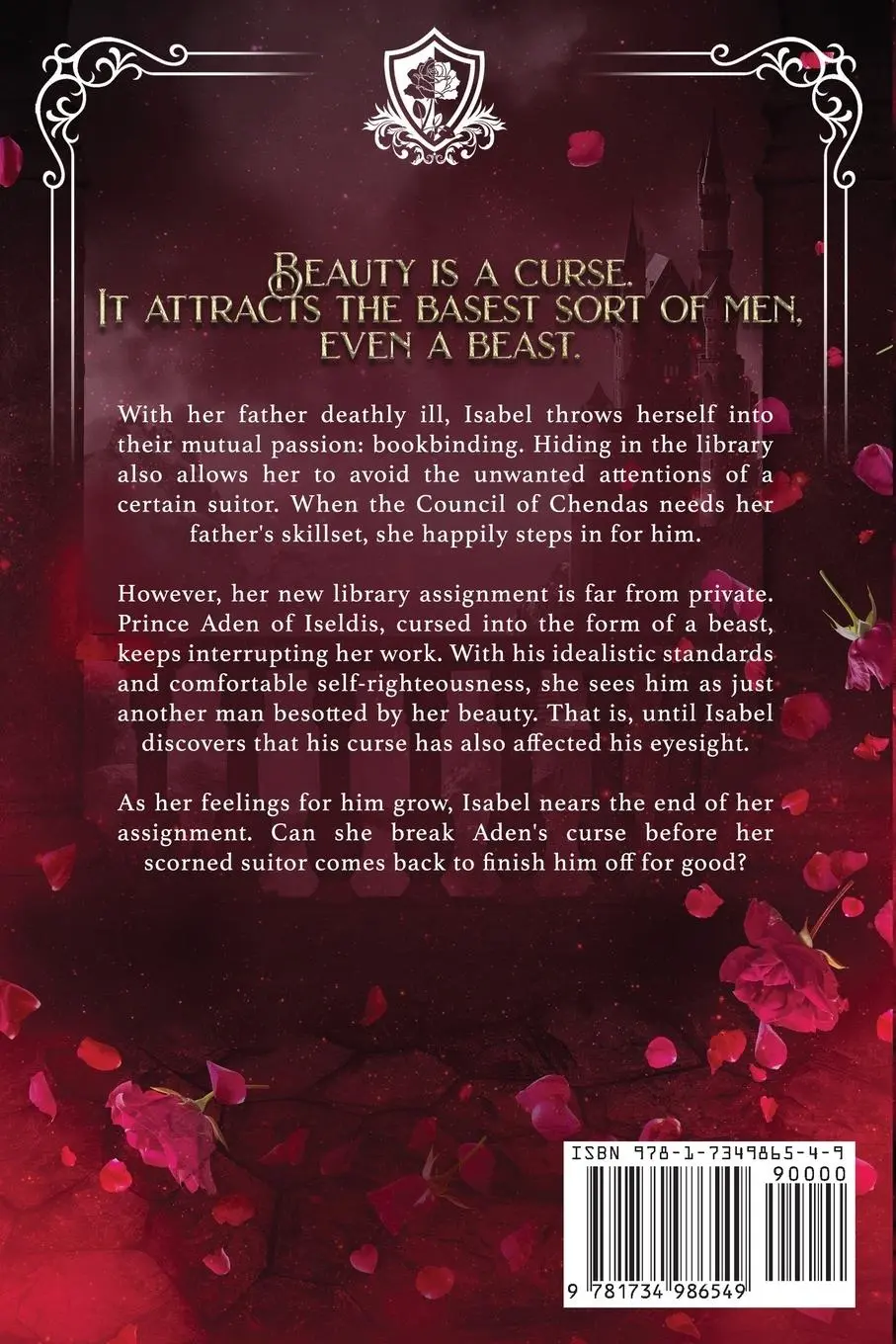 Rückseite: 9781734986549 | Thorn of Rose | A Beauty and the Beast Romance | Emily Deady | Buch