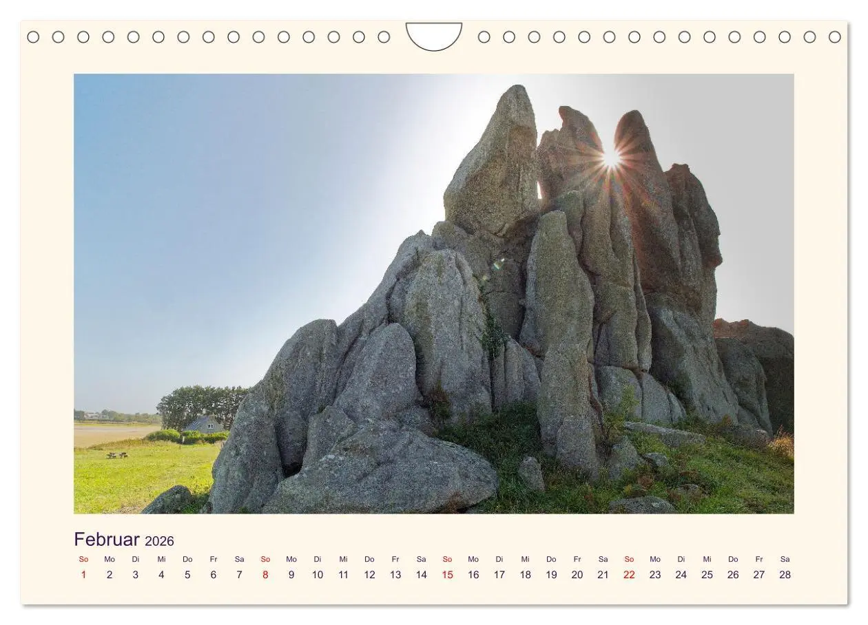 Bild: 9783457346549 | Menhire der Bretagne (Wandkalender 2026 DIN A4 quer), CALVENDO...