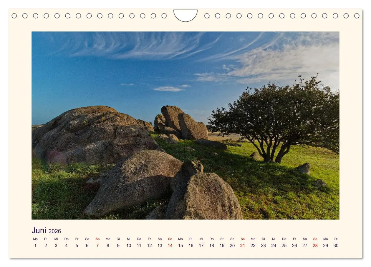 Bild: 9783457346549 | Menhire der Bretagne (Wandkalender 2026 DIN A4 quer), CALVENDO...