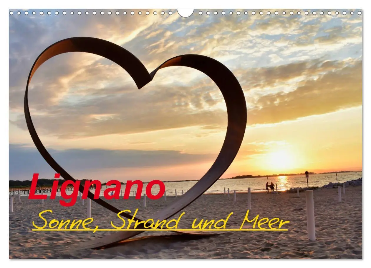 Cover: 9783457656549 | Lignano - Sonne, Strand und Meer (Wandkalender 2026 DIN A3 quer),...