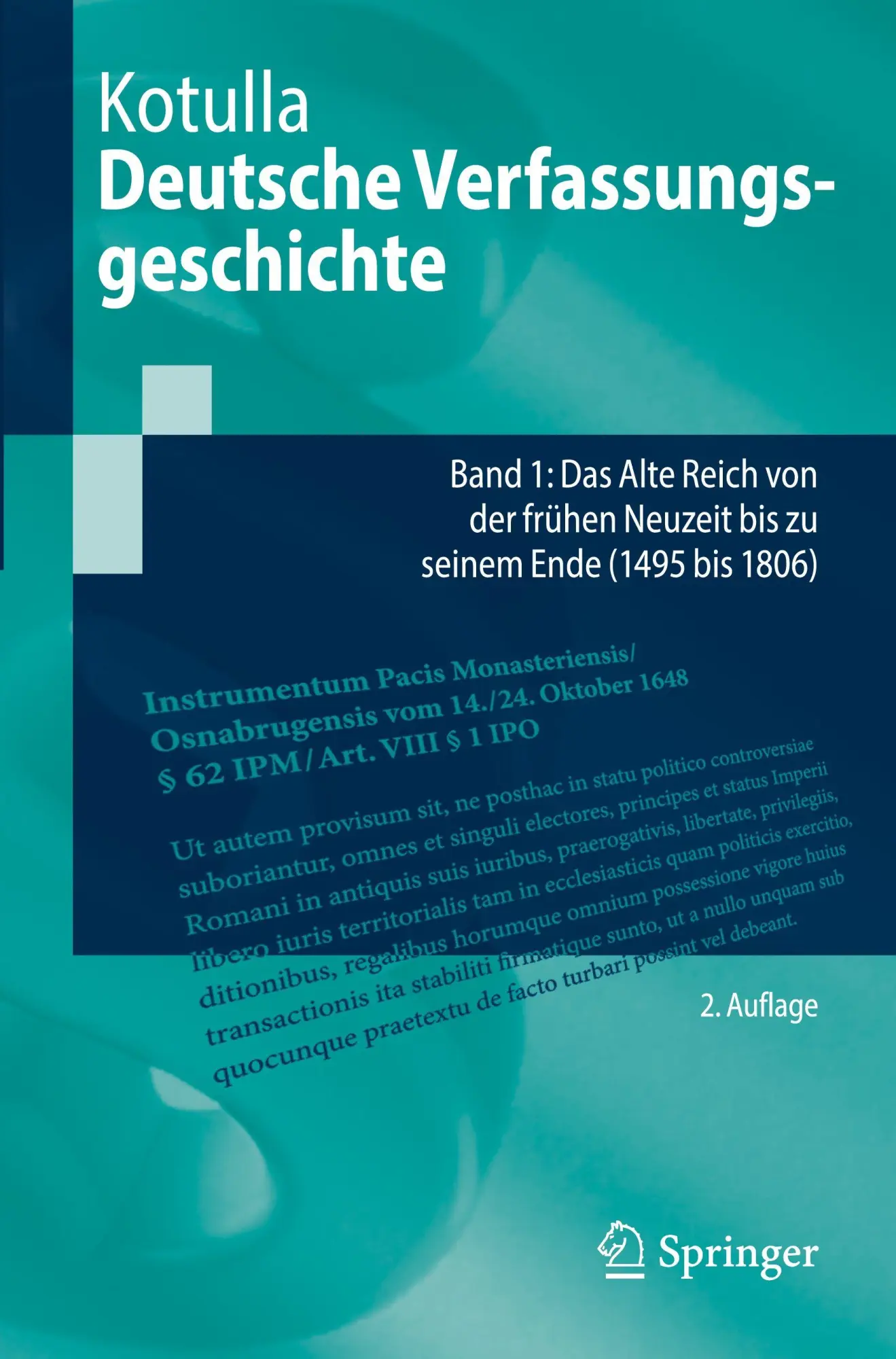 Cover: 9783662726549 | Deutsche Verfassungsgeschichte | Michael Kotulla | Taschenbuch | xviii