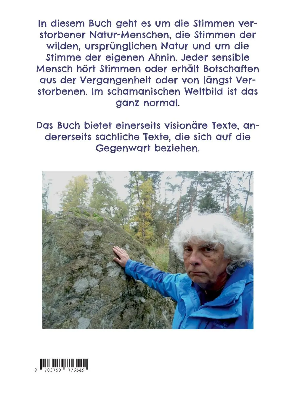 Rückseite: 9783759776549 | Die Stimme der Schamanin | Wolf E. Matzker | Taschenbuch | Paperback