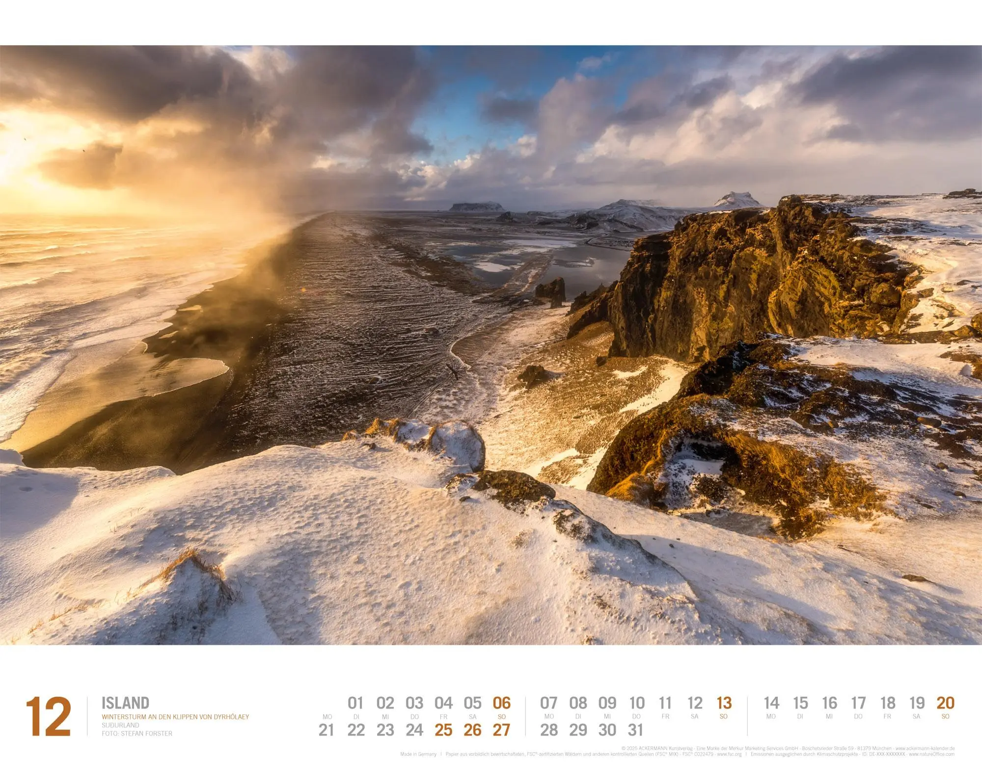Bild: 9783838426549 | Island Kalender 2026 Unterwegs zwischen Gletschern und Geysiren | GmbH