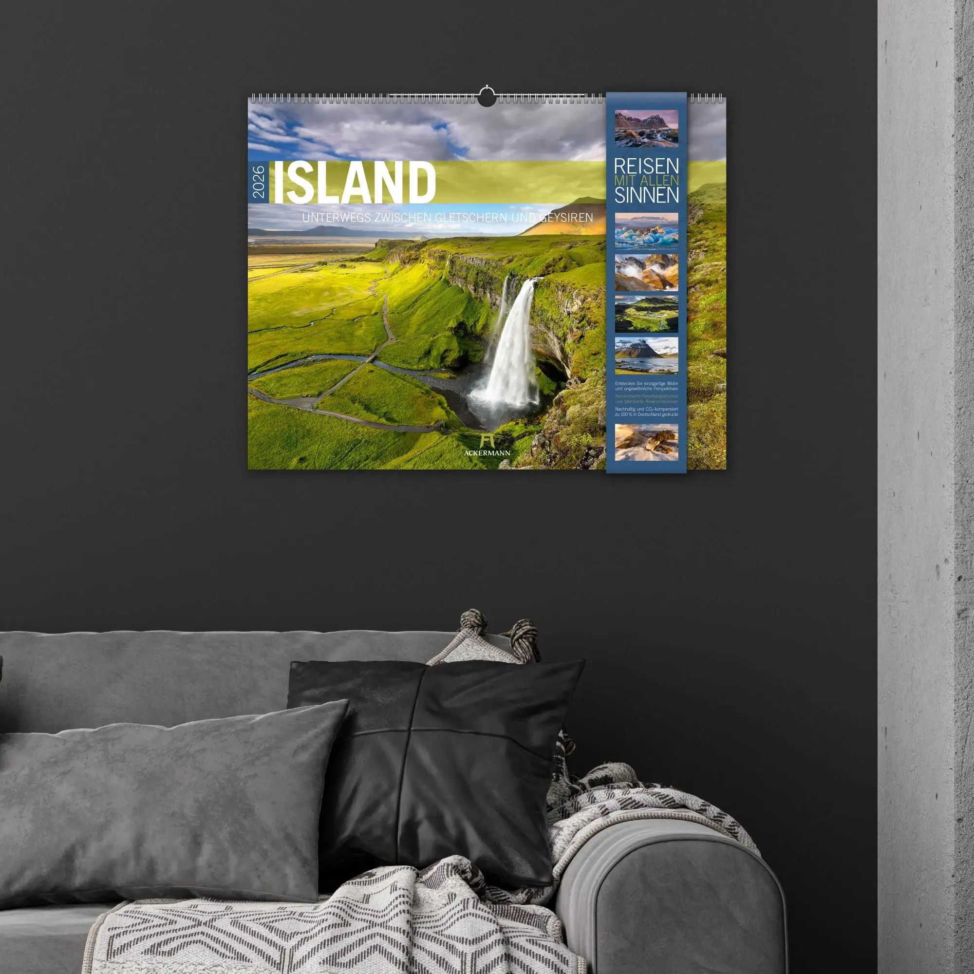 Bild: 9783838426549 | Island Kalender 2026 Unterwegs zwischen Gletschern und Geysiren | GmbH